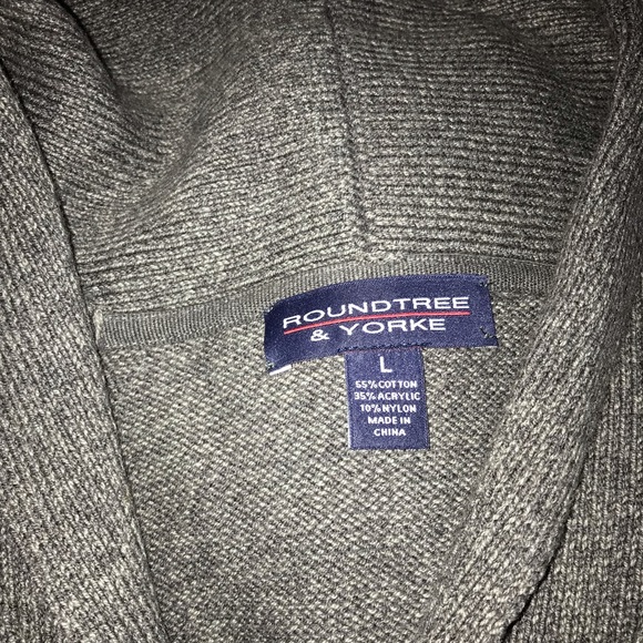 Dark gray cardigan sweater - Picture 3 of 3